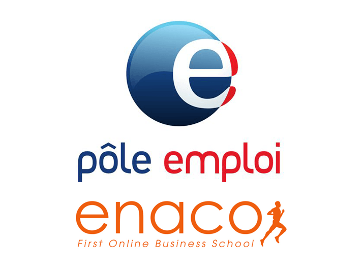 Logo Pôle emploi & ENACO